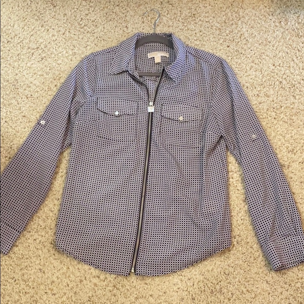 Zip up Michael Kors long sleeve